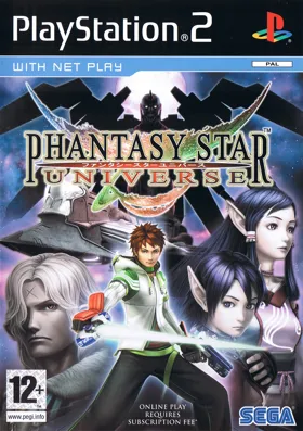 Phantasy Star Universe box cover front